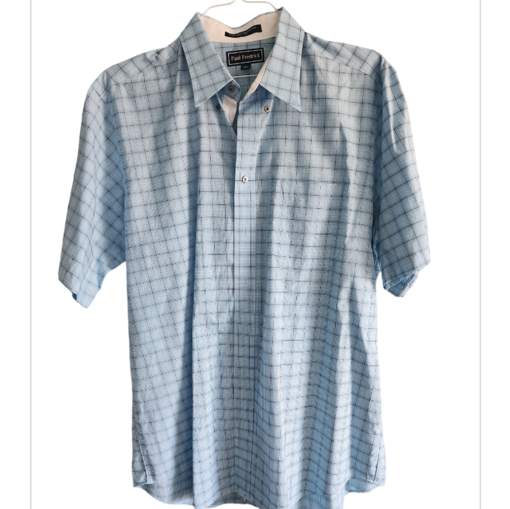 Preowned Paul Fredrick Mens Shirt Preowned Paul Fredrick Mens Shirt